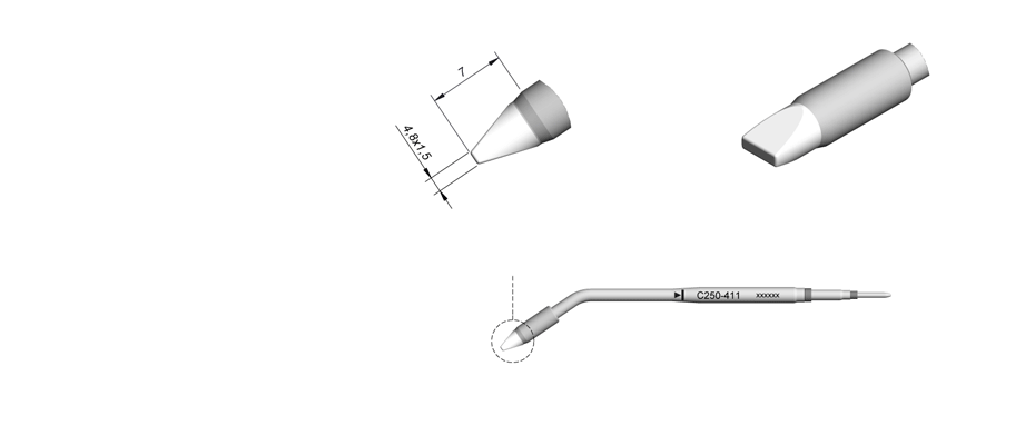 C250411 - Cartridge for AL250 iron